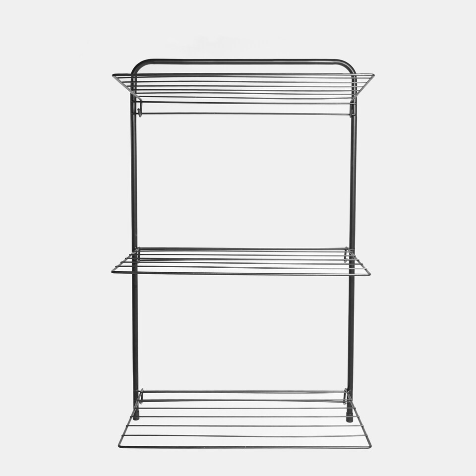 image 1 of OHS 3 Tier Foldable Over Door Clothes Airer Drying Rack