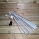image 4 of 450 LED 7m 15 x 50cm Tubes Premier Snowing Effect Christmas Icicle Lights in Cool White