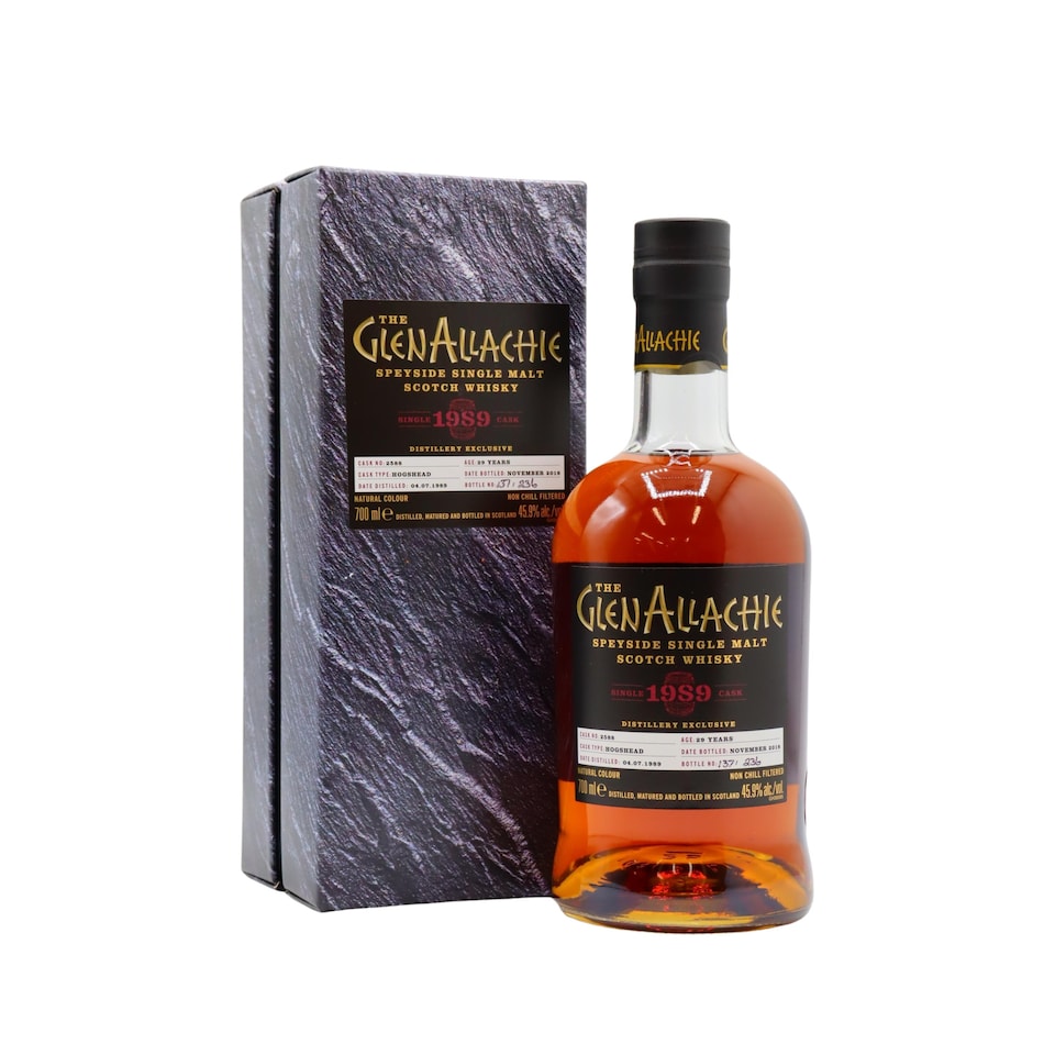 GlenAllachie - Single Cask No. 2588 1989 29 year old Whisky