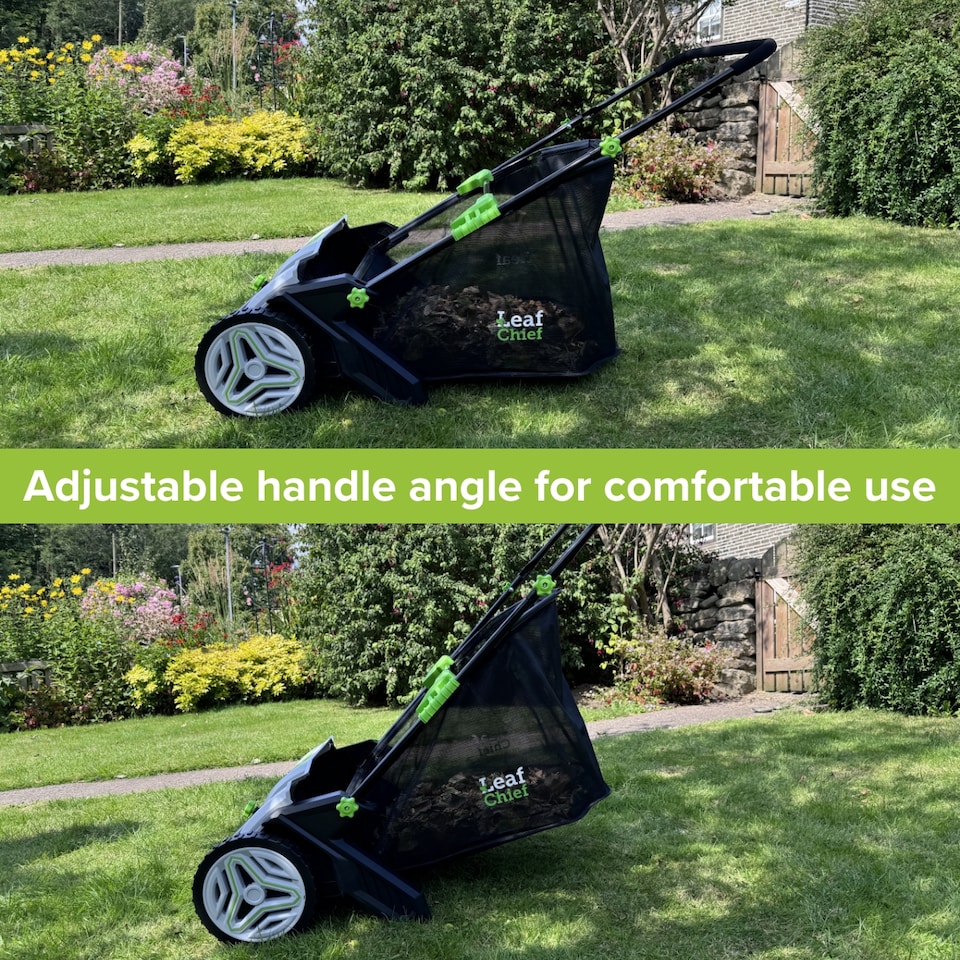 image 1 of Drew&Cole Leaf Chief - Push Leaf and Grass Collector