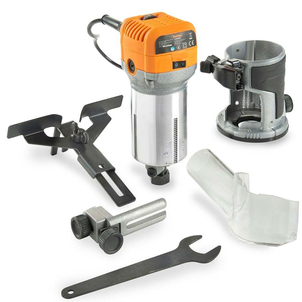 image 1 of VonHaus Compact Palm Router Saw 710w with 6 Speed Settings