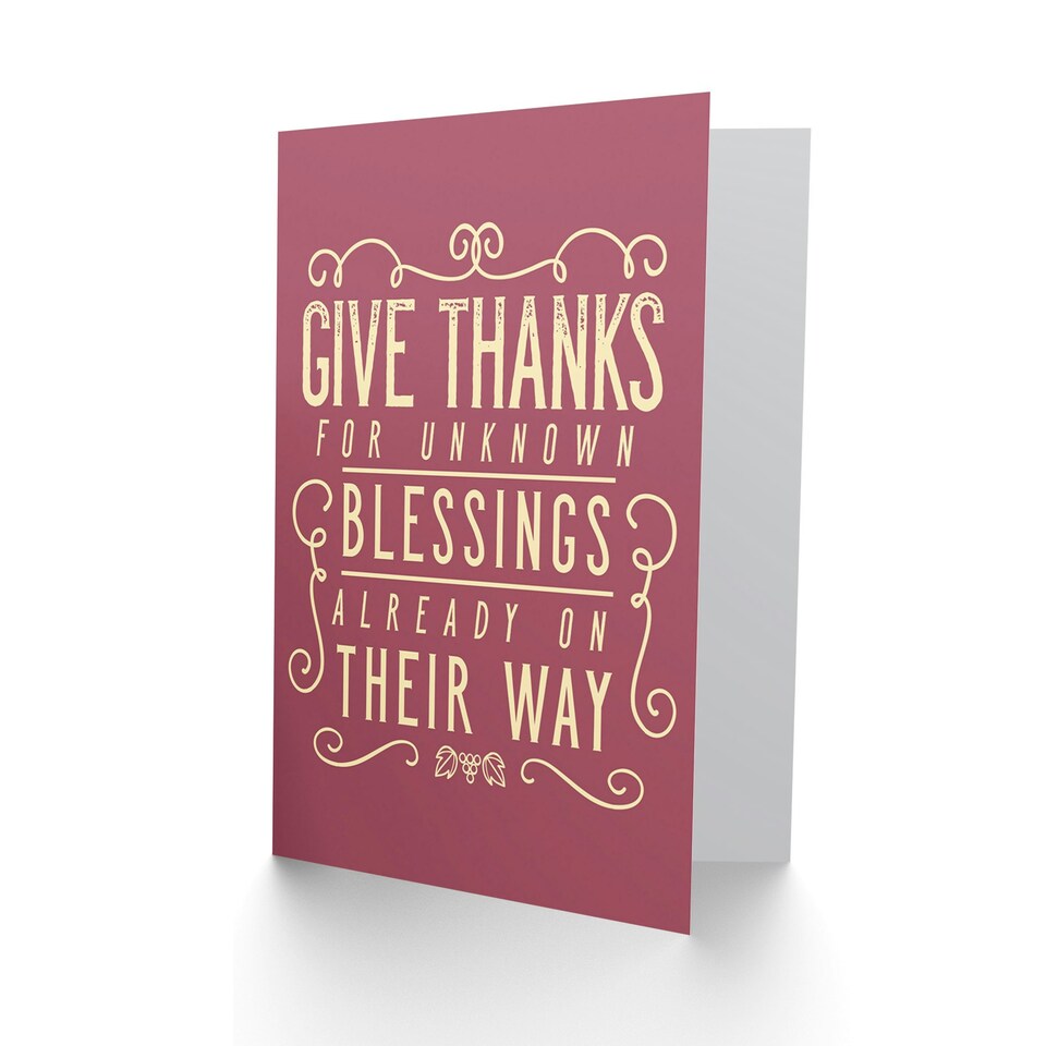 image 1 of Quote Motivation Native American Blessings Quote Card