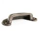 image 2 of Hammer & Tongs Wide Lipped Cabinet Drawer Pull - W95mm x H40mm - Brass N/A