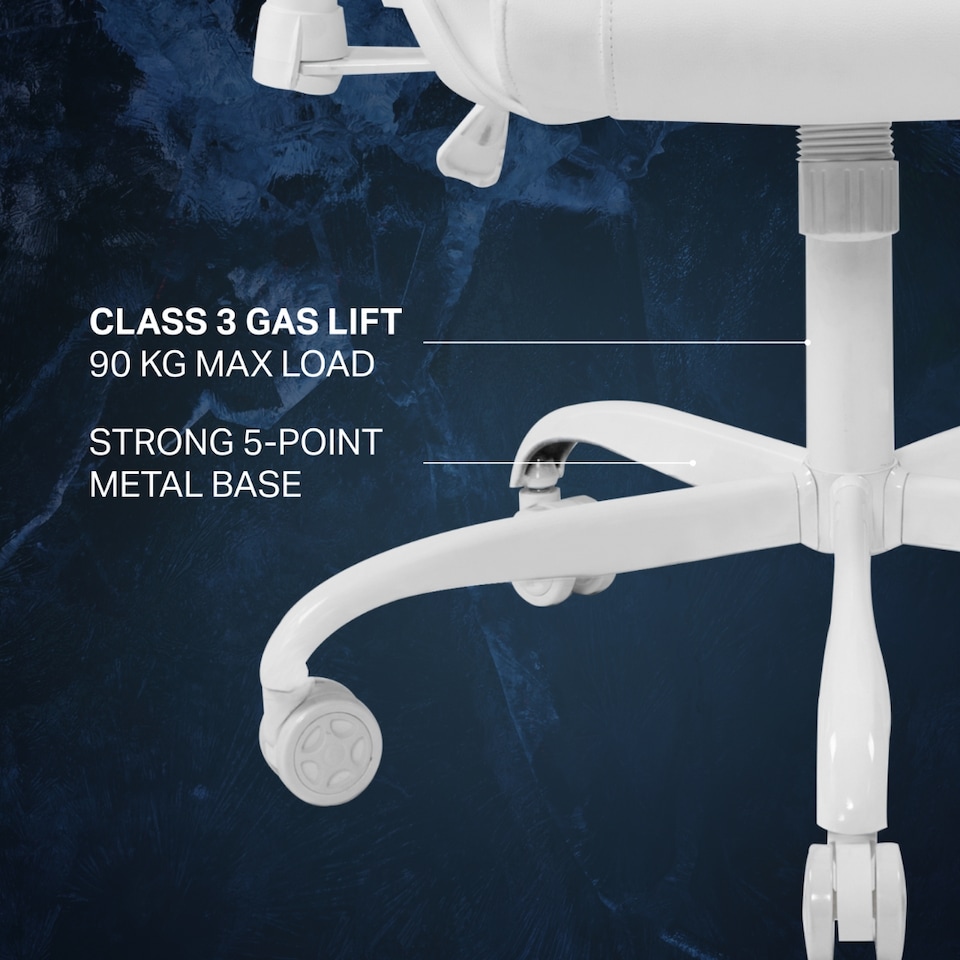 image 1 of Deltaco Gaming DC210 Gaming Chair - White