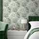 image 2 of World Of Wallpaper Melany Rose Wallpaper - Sage Green - 10m x 53cm | Green