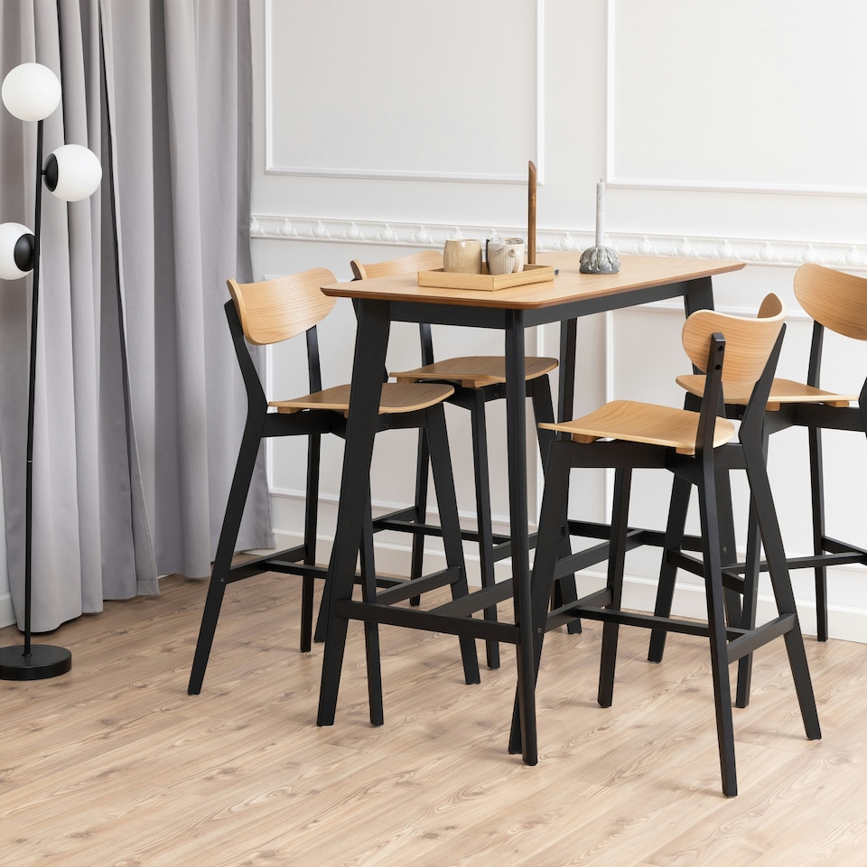 image 1 of Roxby Bar Table in Oak
