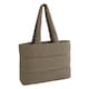 image 1 of Bagbase Plain Quilted Tote Bag | Green | Earthy Green | 1