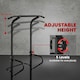 image 4 of HOMCOM Power Tower Multi-Function Pull Up Station w/ Adjustable Height for Gym