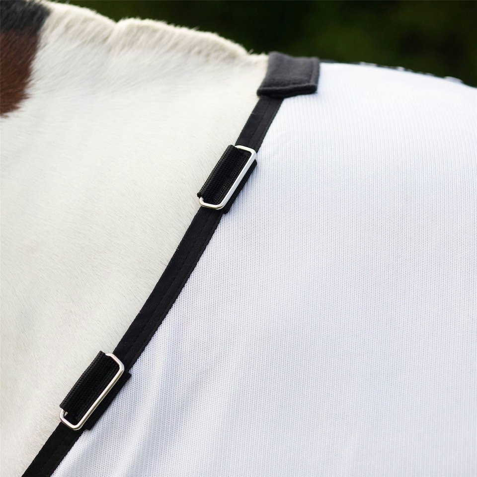 image 1 of Gallop Equestrian Dual Rug & Neck Set White | Size: 5ft 0
Colour: Black/White