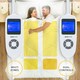 image 2 of MONHOUSE Premium Soft Fleece Electric Blanket - Heated Under Blanket - King 180x200cm - Fitted Heated Mattress Cover - Machine Washable - 9 Heat Settings