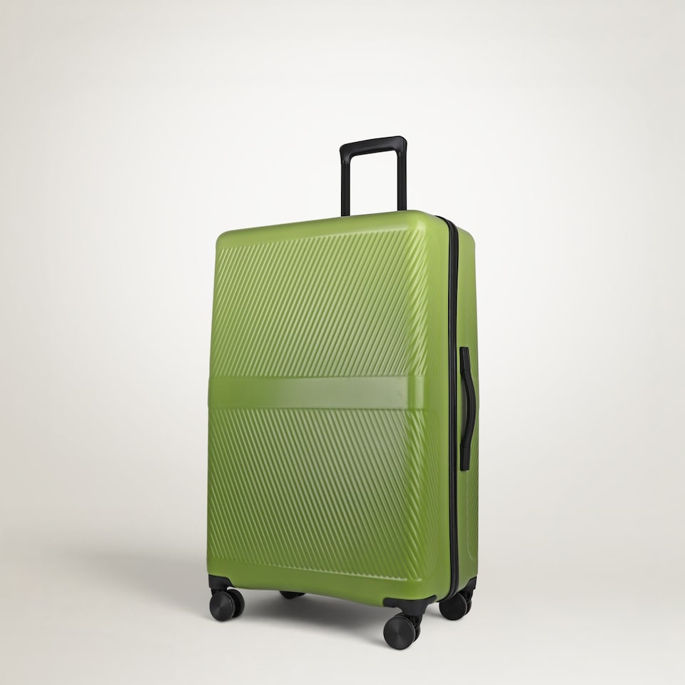 image 1 of 28-inch Premium Lightweight Carry-on Hand Luggage, Durable ABS+PC Hardshell, Zipper Closing with TSA Lock, 4 Spinner Wheels