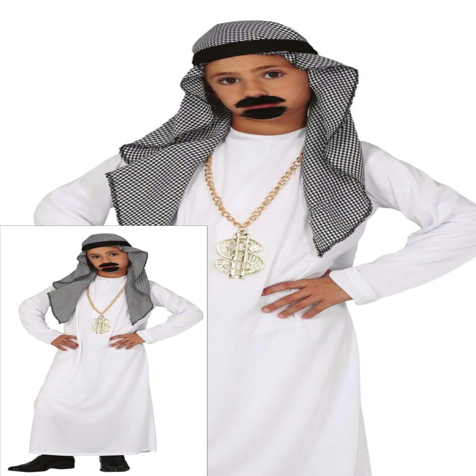 image 1 of Fancy Dress Child Sheikh Costume - 5-6 Years