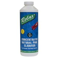 1 Litre Relax Pool Natural Clarifier Concentrated Box of 6