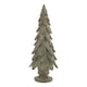 image 1 of Hill Interiors Spruce Tree Sculpture - Brown - 16cm x 6cm x 6cm