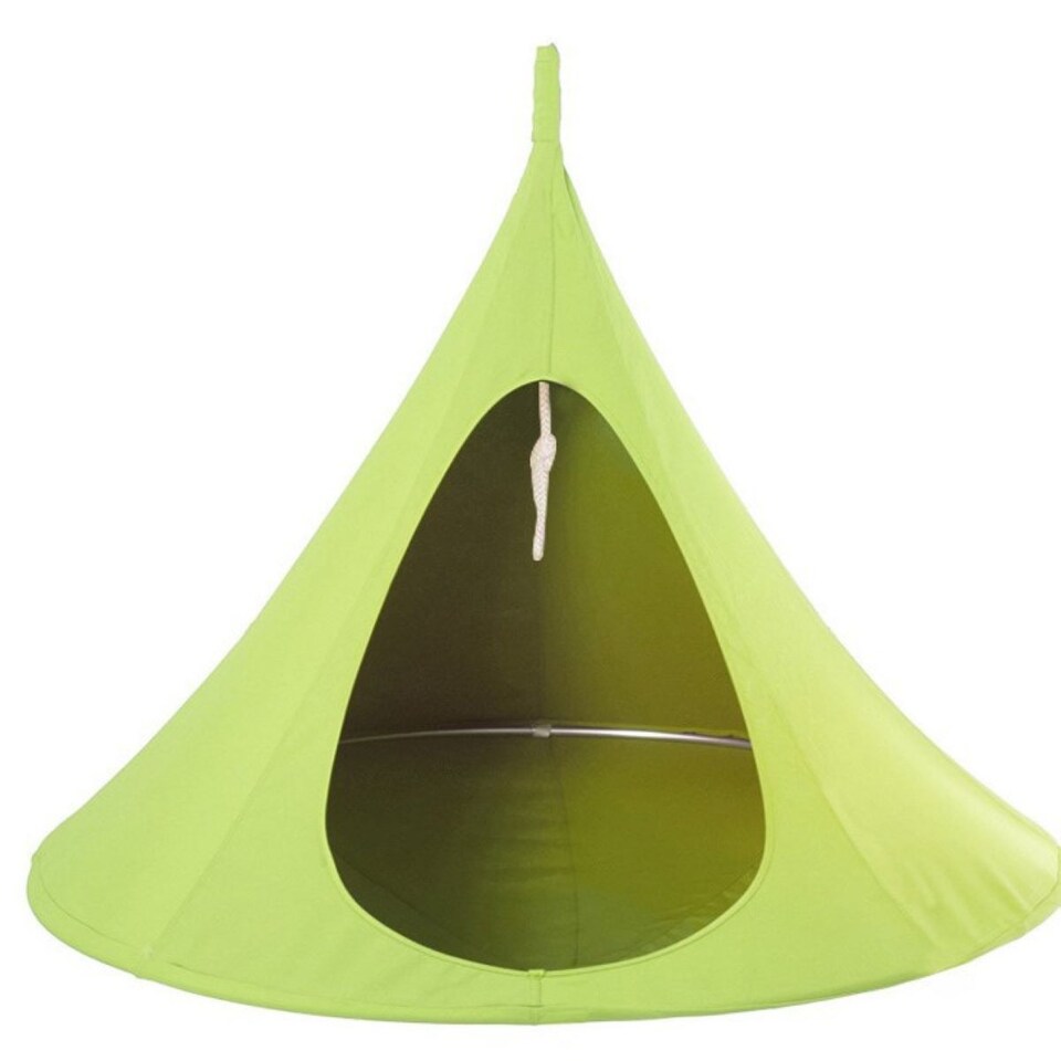 image 1 of Butterfly-shaped Leisure Hanging Chair | Green | Green