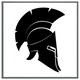 image 3 of Roman helmet (Picture Frame) Black | XS