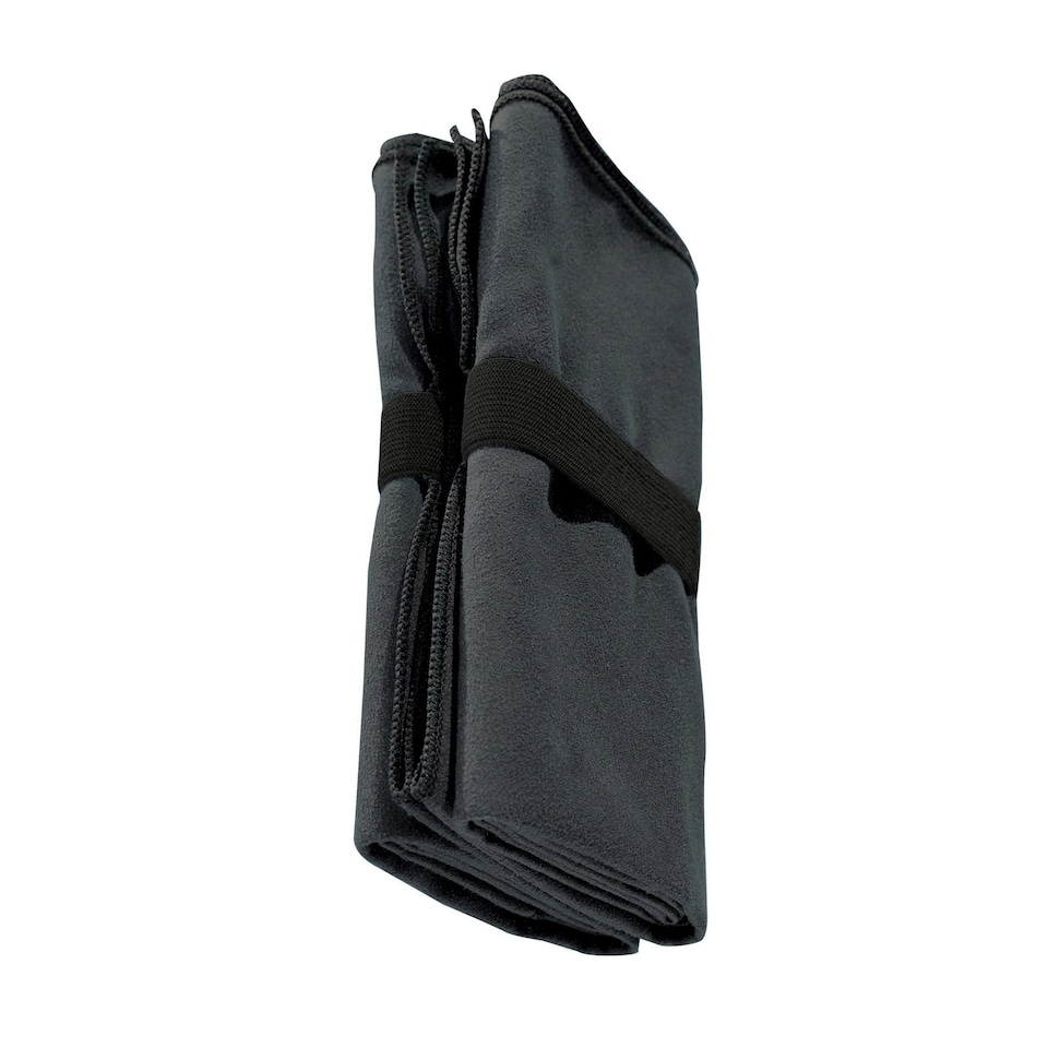 image 1 of Tri Dri Microfibre Quick Dry Fitness Towel - Charcoal - One Size