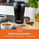 image 5 of GEEPAS Coffee Grinder Food Processor, 150W, Black