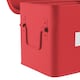image 5 of Harbour Housewares Vintage Metal First Aid Box - 23cm - Red | Red | Red | 1