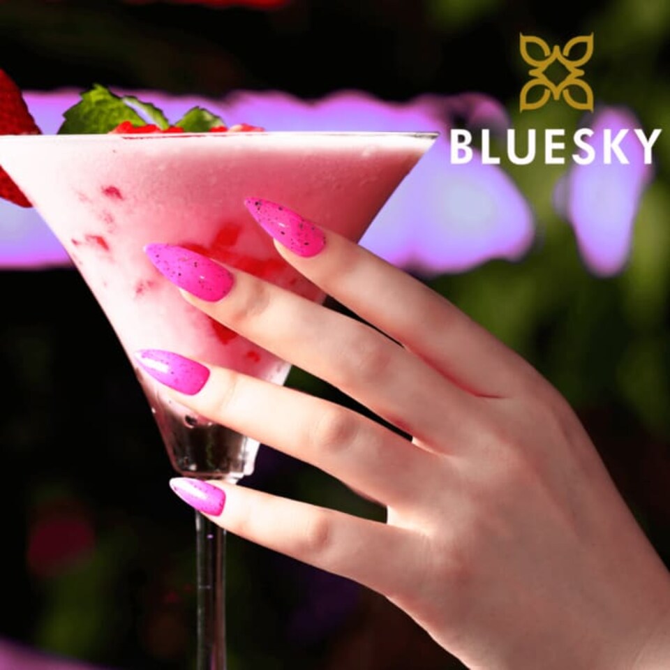 image 1 of Bluesky Pink Gel Polish - Raspberry Rocket 10ml