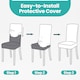 image 7 of High-Back Chair Covers, Spandex Stretch, Universal Protective Slipcover