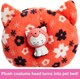 image 5 of Barbie Cutie Reveal Chelsea Doll & Accessories, Animal Plush Costume & 6 Surprises Including Color Change, Kitten as Red Panda, HRK28