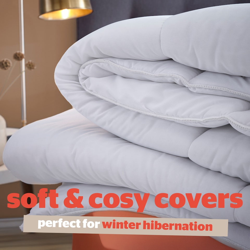 image 1 of Silentnight Super Snuggly 15 Tog Duvet | White