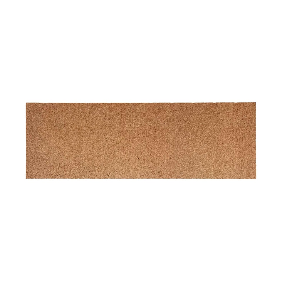 image 1 of Nicoman Synthetic Coir Kitchen and Hallway Runner Rug | Brown