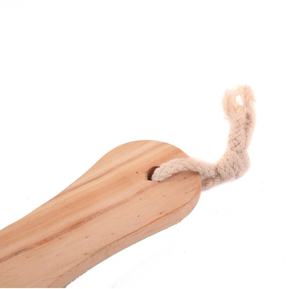 image 1 of Oypla Double Sided Wooden Hard Skin Remover Pedicure Foot File