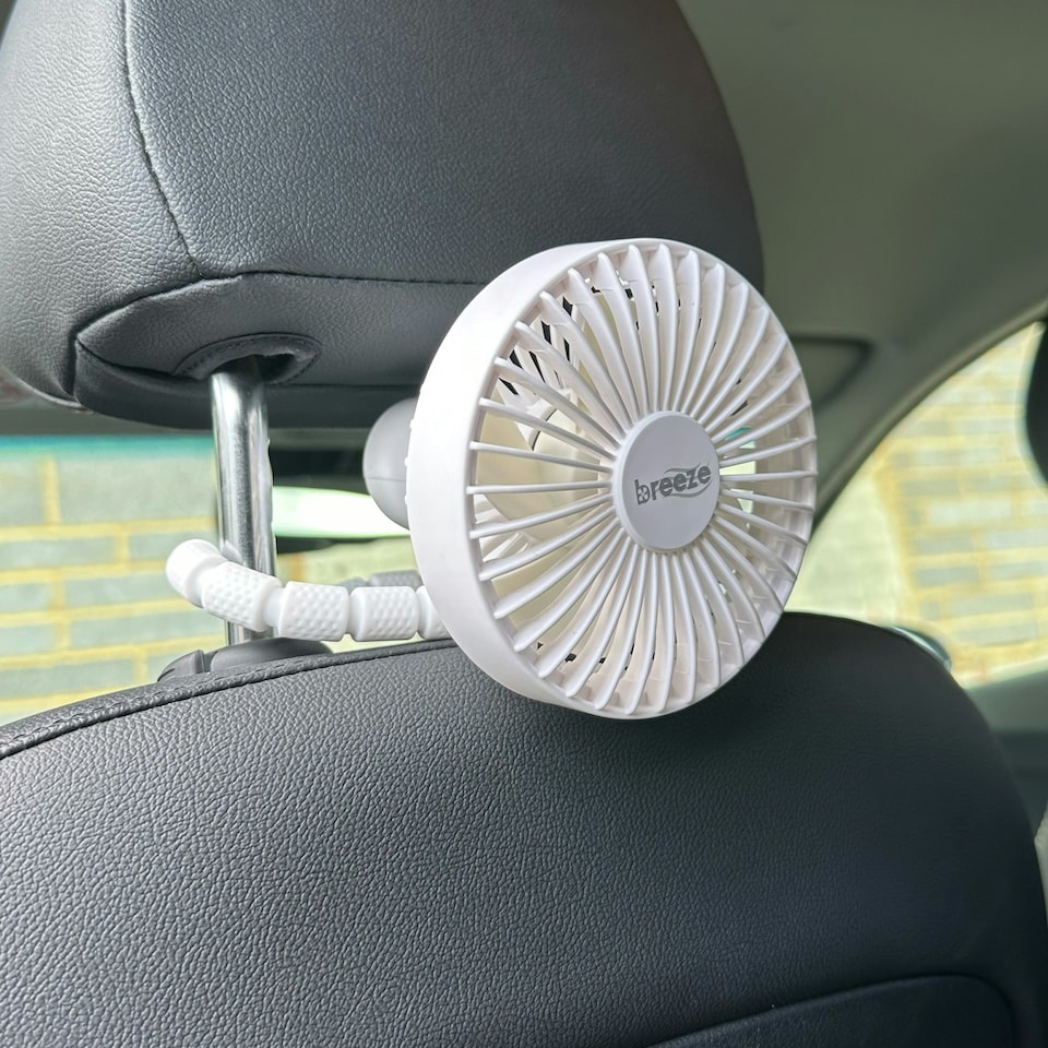 image 1 of Breeze DF2010 Rechargeable Mini Tripod Fan