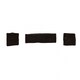 image 6 of Oypla Black Sport Gym Fitness Headband Exercise & Sweatband Set for Heads & Wrists