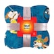 image 2 of Warm Quilted Fleece Pet Blanket for Winter with Cats & Dogs | Blue | Blue