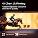 image 4 of Hisense 55 Inches E6QTUK 4K Ultra HD Smart TV with Freely