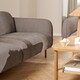 image 6 of Westham 2.5 Seater Sofa in Dusty Brown Fabric