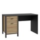 image 1 of High Rock Desk in Matt Black/Riviera Oak