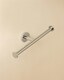 image 2 of Cosmic Wall Mounted Toilet Roll Holder with Durable Metal Chrome Finish 29 cm