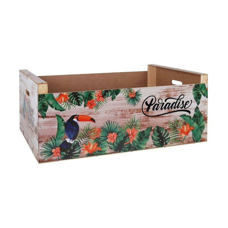 image 1 of Table Mat Confortime Paradise Wood Tropical 58 x 39 x 21 cm (3 Units) N/A
