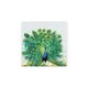image 1 of Peacock Glass Hot Pot Stand - Heat Resistant Non-Slip Trivet