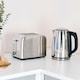 image 2 of Hamilton Beach Rise Kettle & 2 Slice Toaster Set - Polished