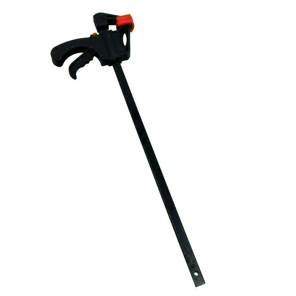 image 1 of 18" Quick Release Rapid Bar Clamp Holder Grip Spreader Speed Clamps 2 Pack