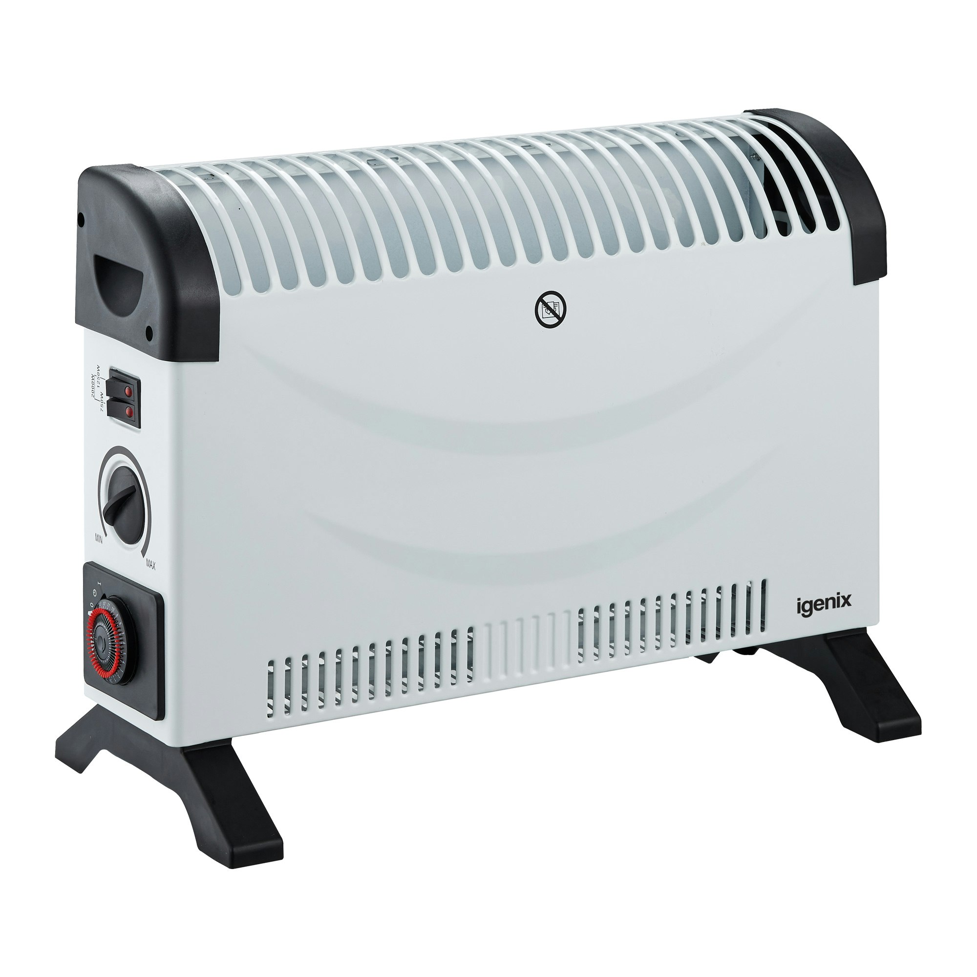 Igenix IG5250, Portable Electric Convector Heater with Adjustable Thermostat