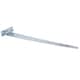 image 3 of 18in / 450mm Heavy Duty T Tee Hinges For Shed + Garden Gates Zinc Plated 10pc