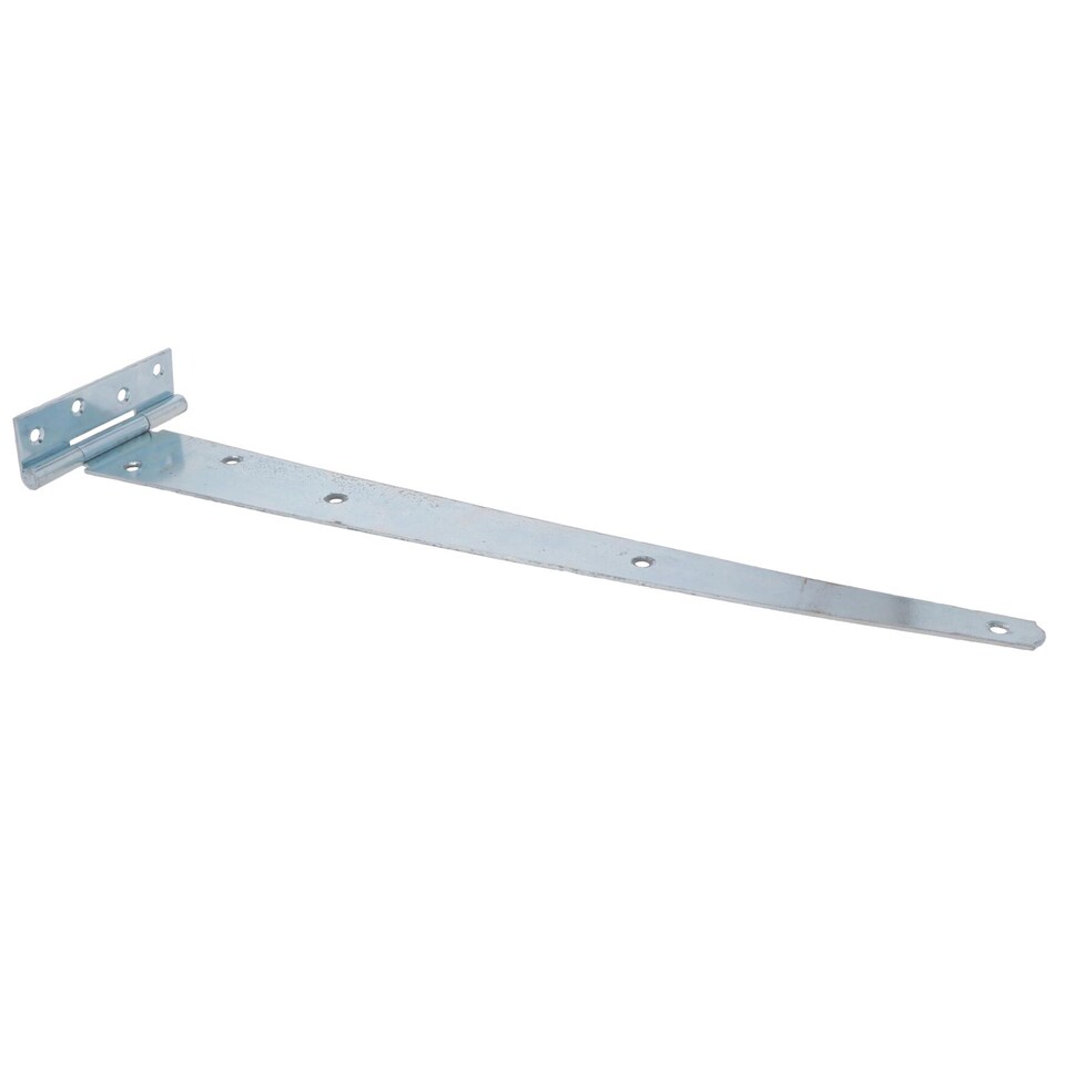image 1 of 18in / 450mm Heavy Duty T Tee Hinges For Shed + Garden Gates Zinc Plated 10pc