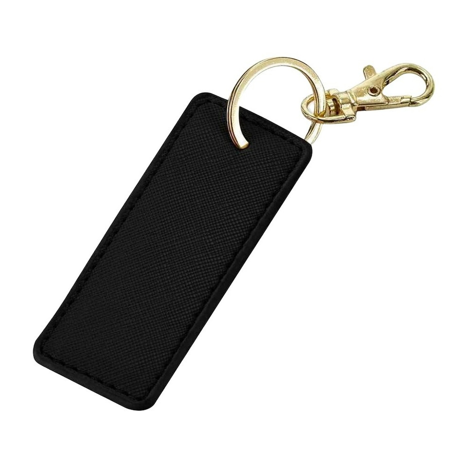 Bagbase Boutique Key Clip - Black/Gold - One Size