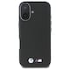 image 2 of BMW M Series Carbon Wrapped Metal Logo Hardcase for iPhone 16 6.1 Black - BMHCP16S23PUFWC