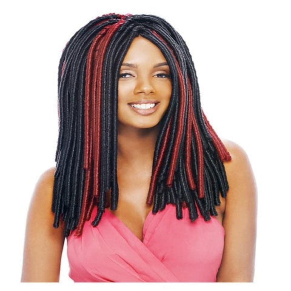 Janet Collection Noir 2 X Value Pack Syn Softex Dread Loc Braid Multi | FS1B/27 | One Size