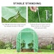 image 5 of Outsunny Greenhouse Polytunnel Walk-in Grow Plant Steel 3 x 2 m Outdoor