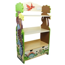 Teamson Kids Dinosaur Kingdom Bookshelf Toy Furniture