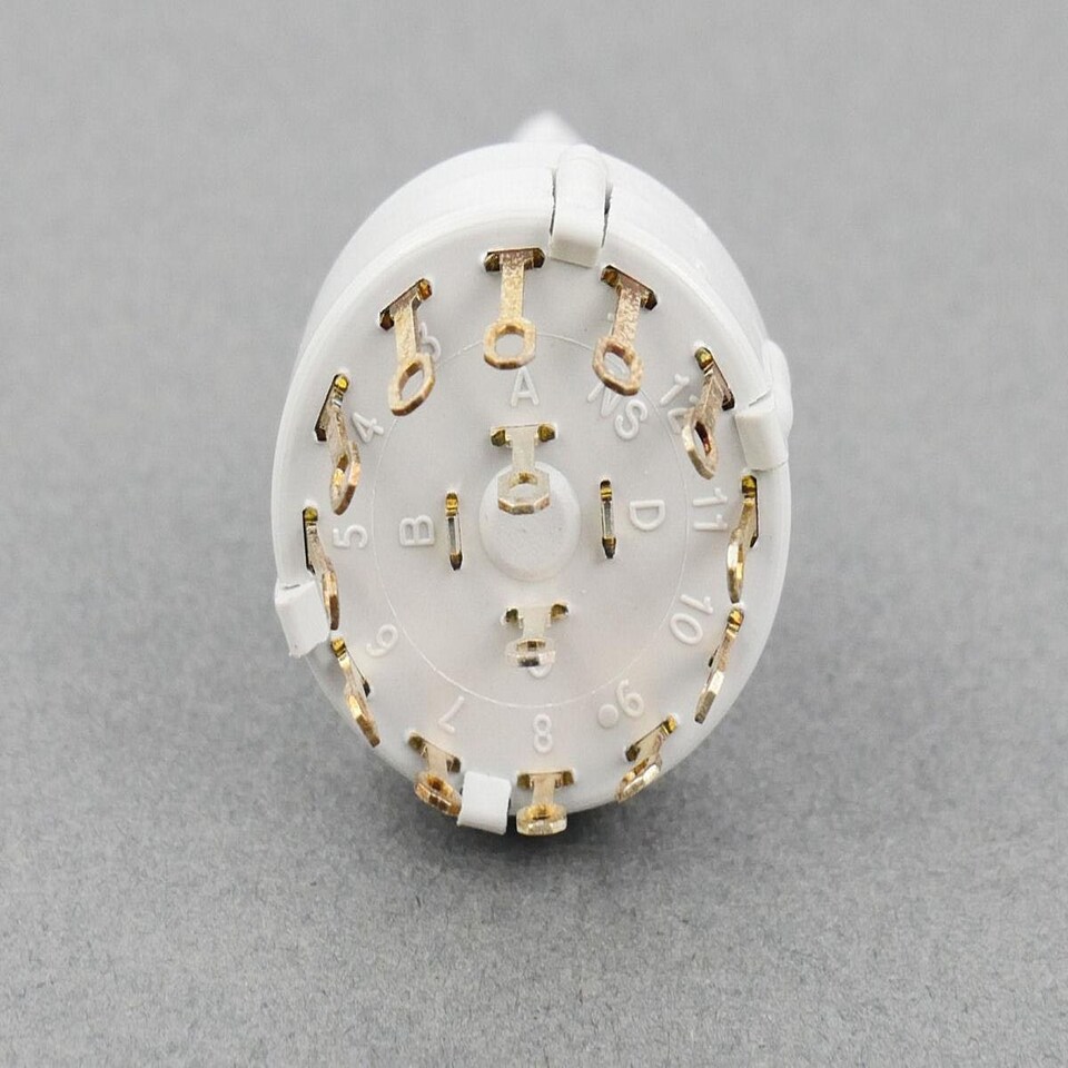 image 1 of Gaugemaster Electric Rotary Switch 2 Pole 6 Way