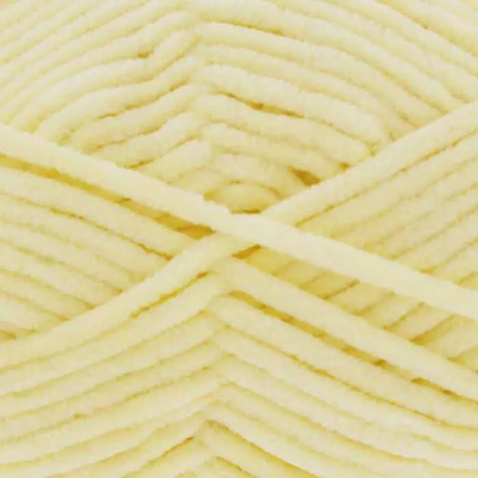 King Cole Yellow Yummy Chunky Yarn (Value Pack 6 x 100g Balls) For Crochet, Knitting - 120m per ball
